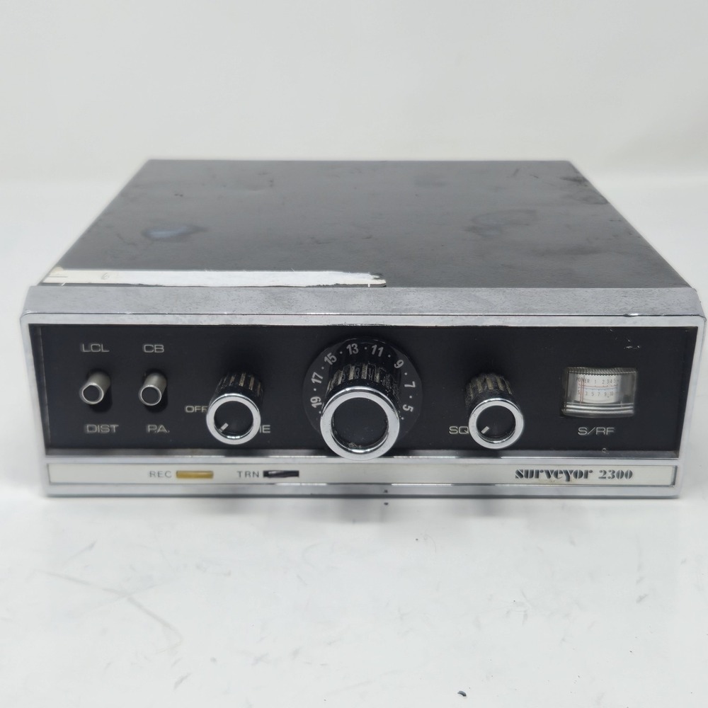 Vintage Surveyor 2300 23 Channel Mobile CB Radio Transceiver TESTED WORKING - Picture 2 of 12